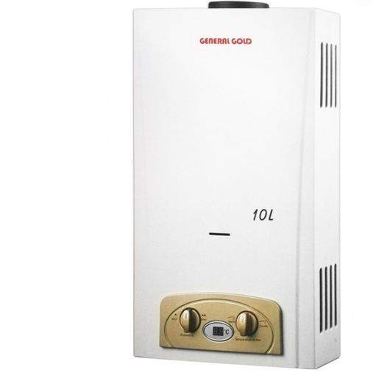 CHAUFFE BAIN AUXSTAR 10L GAZ BOUTEILLE - BLANC – Image 3