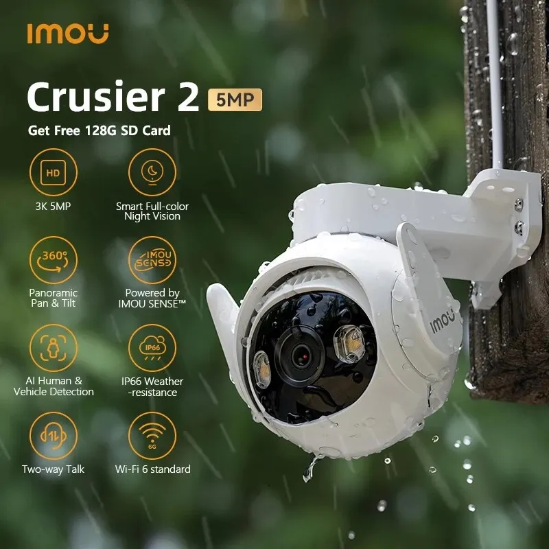 CAMERA IMOU CRUISER 2 PTZ 5 MP