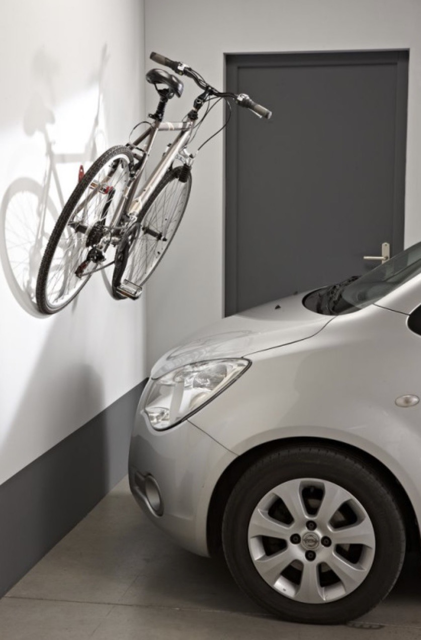 Support vélo mural