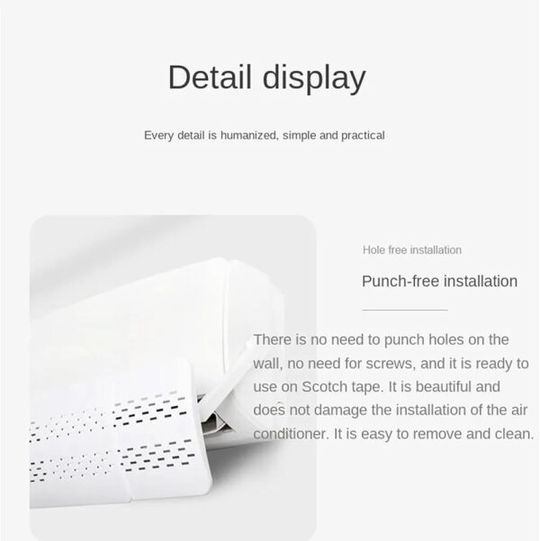 Déflecteur D'air Pour Climatiseur Extensible – Image 4