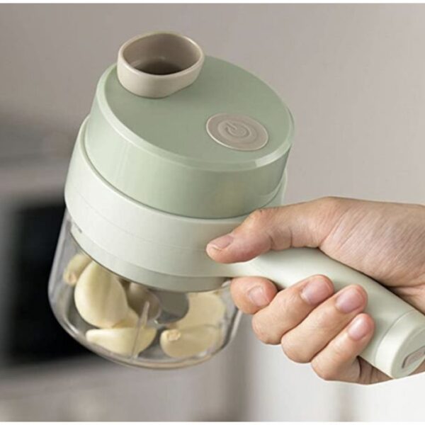 Mini Hachoir - Portatif - Rechargeable - 4 en 1- Tunsiie