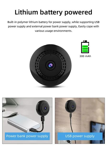 Caméra wifi mini v380 – Image 7