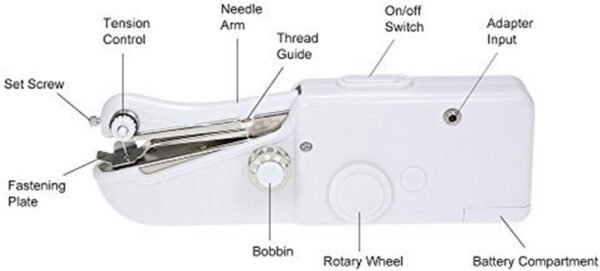 Mmachine à coudre portable – Image 6