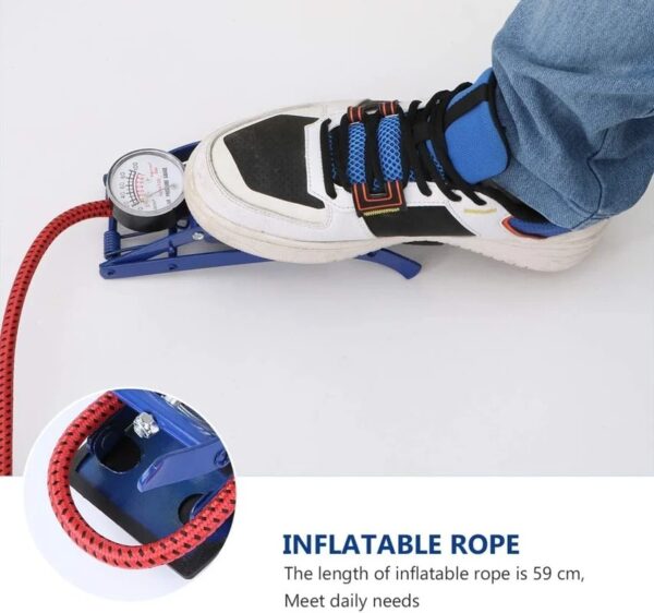 Pompe à Pédale Haute Pression avec Manomètre – Image 7