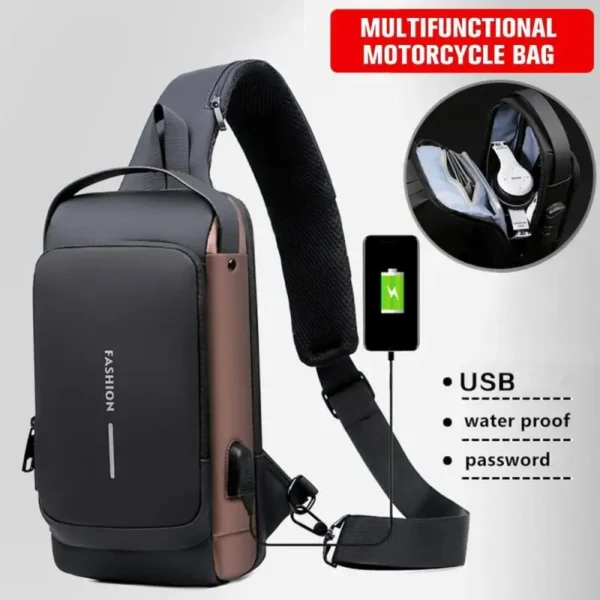 Sac USB Multifunction Crossbody – Image 3