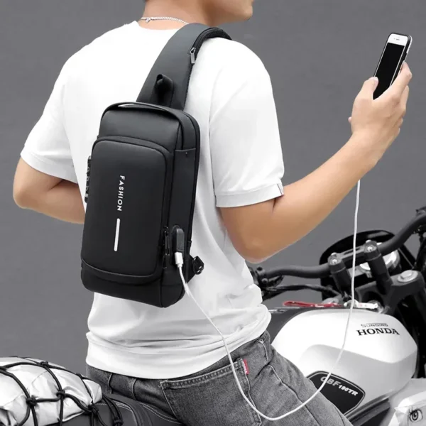 Sac USB Multifunction Crossbody – Image 7