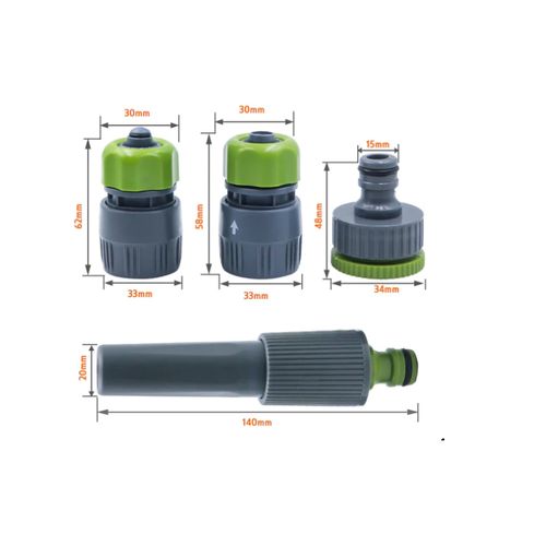 Tuyau jardin + Enrouleur 20m – Image 2