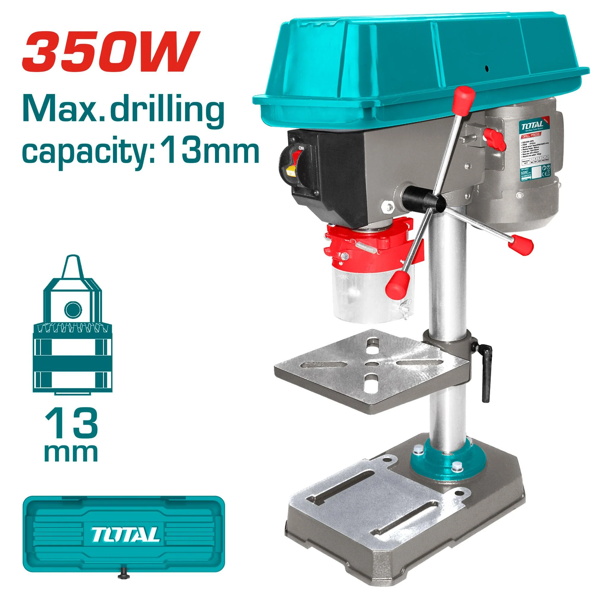 Perceuse établie 350w Total