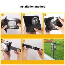 Lampe Solaire de Jardin – Image 3