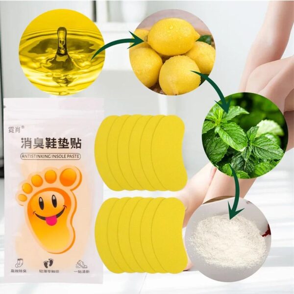 Pack de 10 Patch désodorisant pour pieds – Image 4