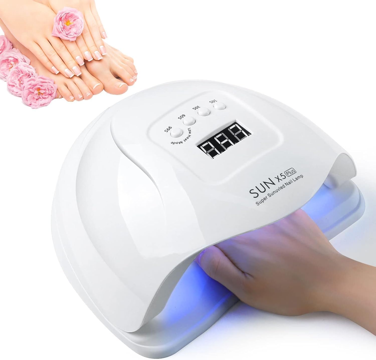 Lampe UV/LED Professionnelle – Séchage Rapide Silencieux