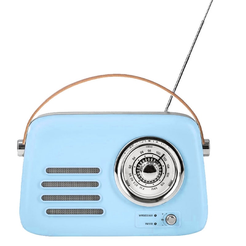 Radio Portable Nostalgie Avec Bluetooth , lecteur usb – Image 3