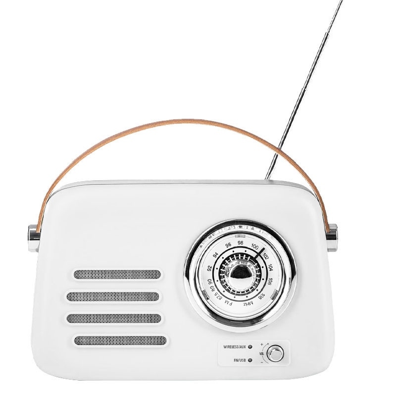 Radio Portable Nostalgie Avec Bluetooth , lecteur usb – Image 4