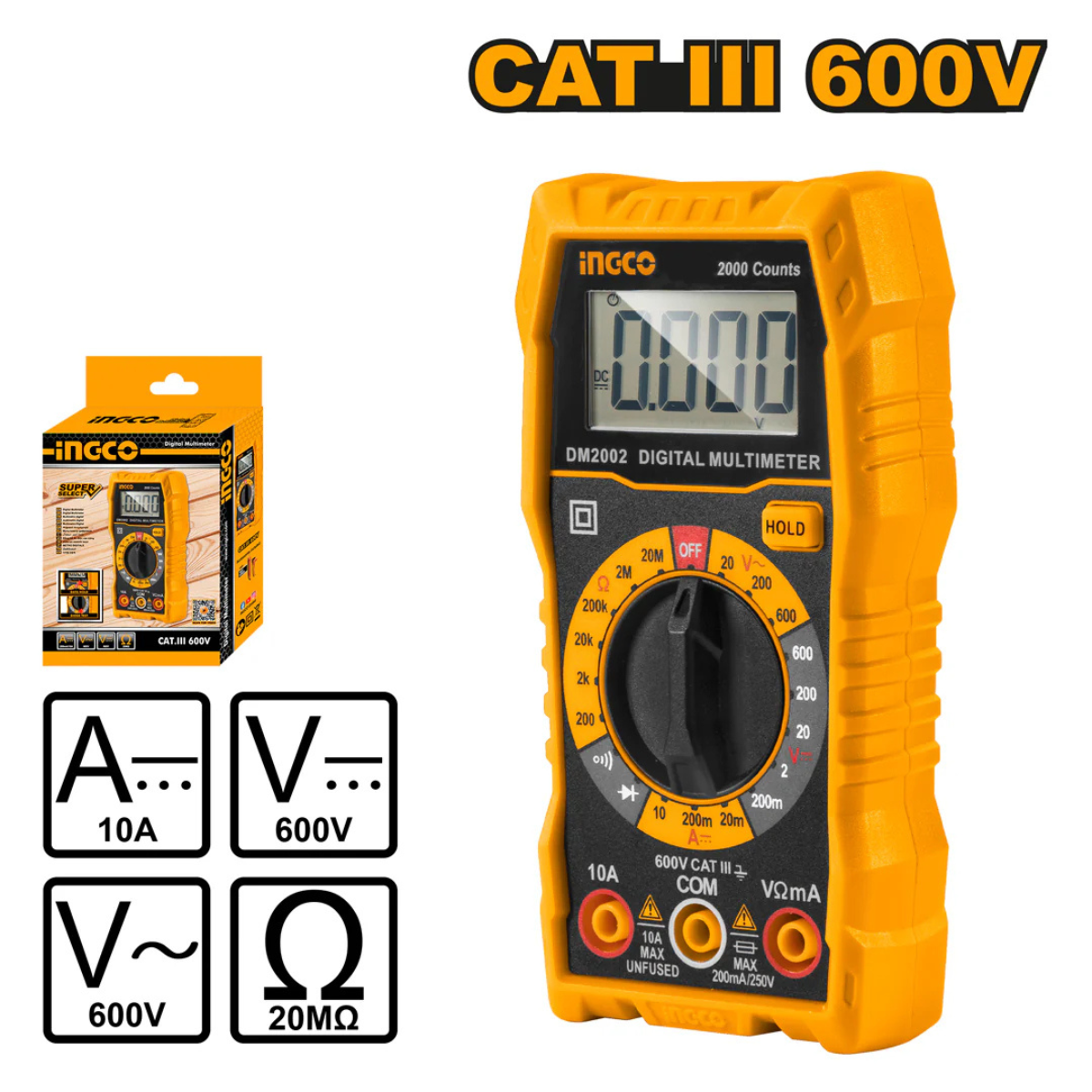 Ingco Digital Multimeter – Image 5