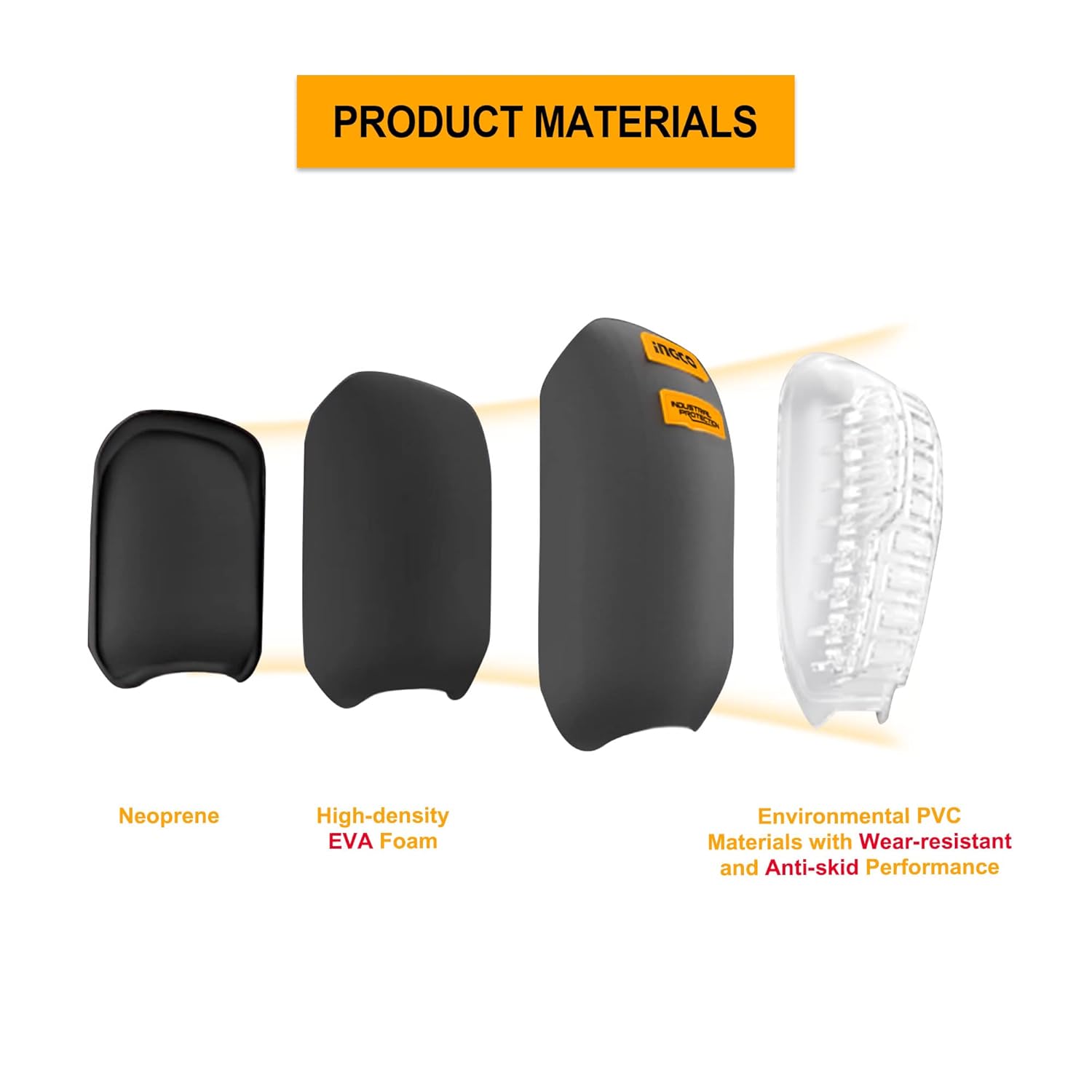 INGCO Genouillères professionnelles – Image 3