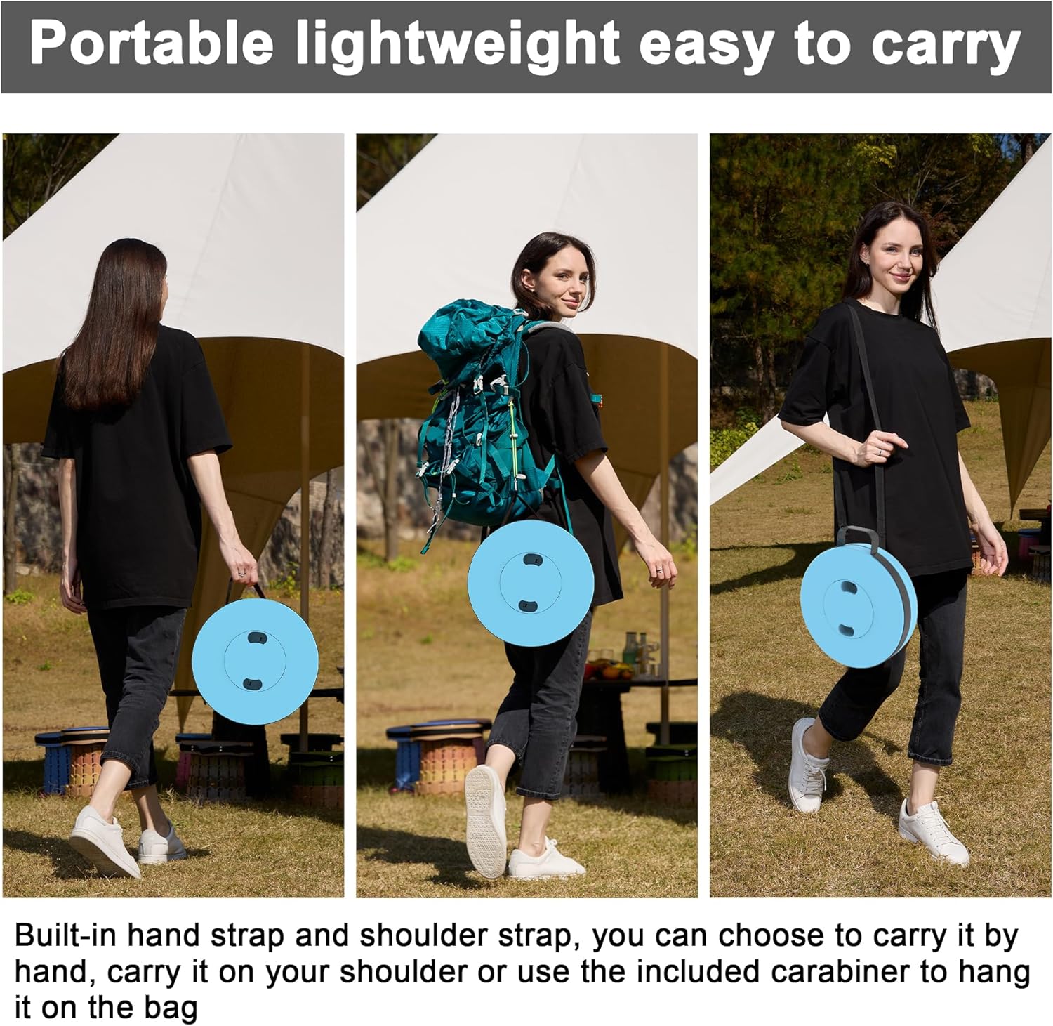 Tabouret pliant portable – Image 5