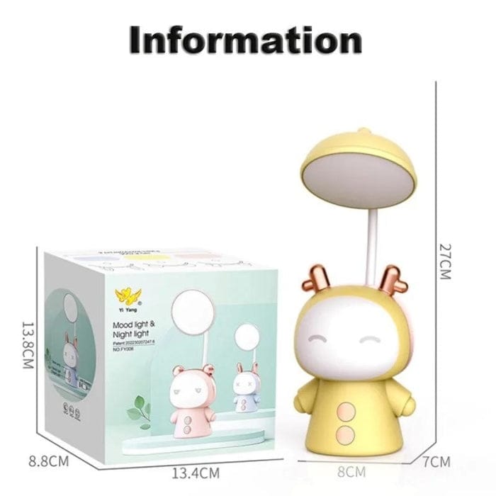 Lampe De Bureau Rechargeable LED Motif Cartoon – Image 5