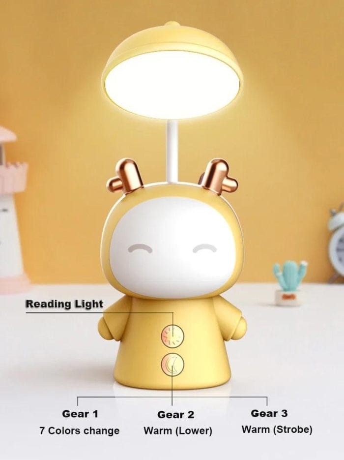 Lampe De Bureau Rechargeable LED Motif Cartoon – Image 6