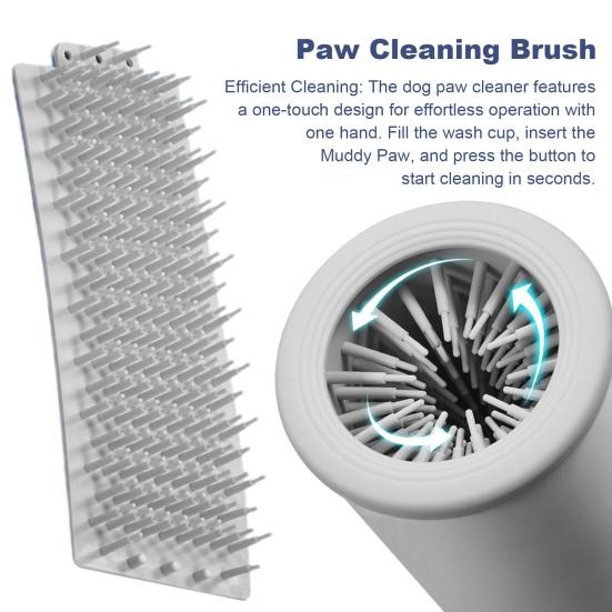 منظف أرجل الكلاب والقطط الأوتوماتيكي 🐾 Nettoyeur de pattes automatique pour chiens et chats – Image 4