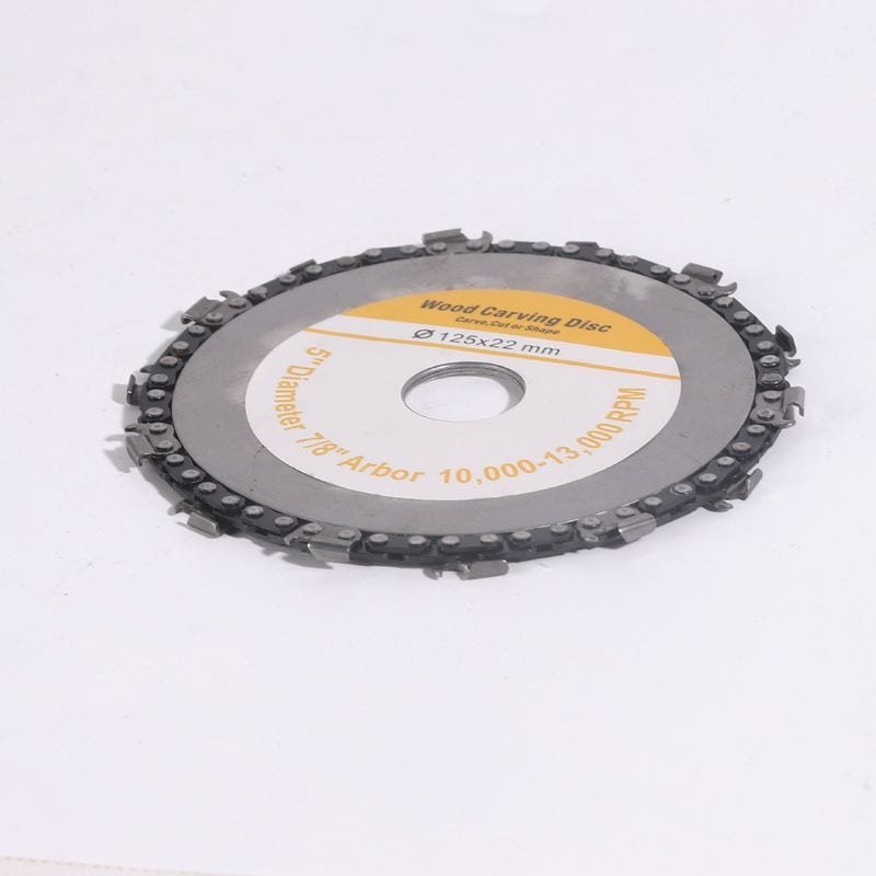 Lame de Scie Multifonctionnelle 5 Pouces pour Meuleuse d&rsquo;Angle – Disque de Sculpture et de Coupe