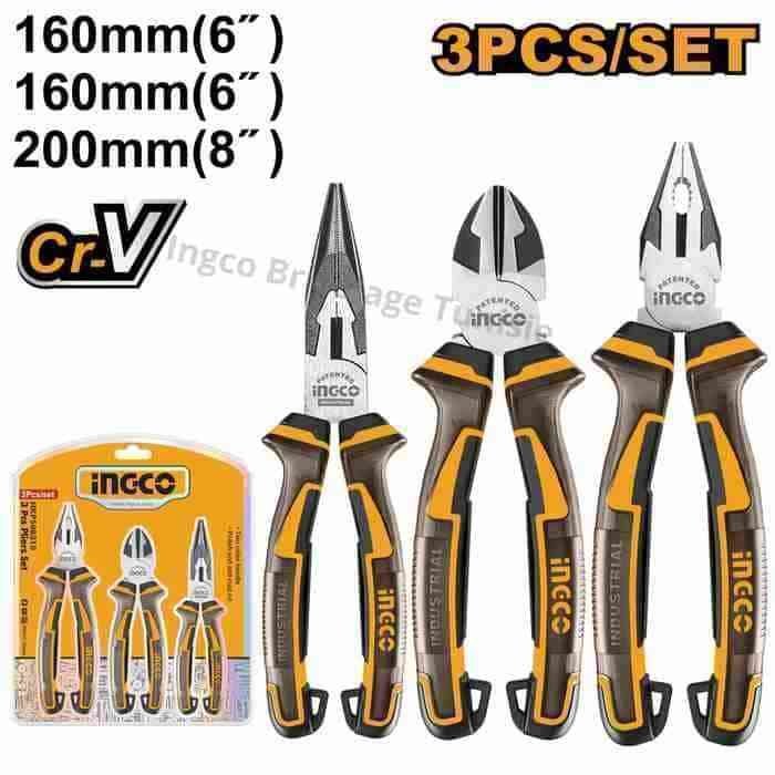 BUILDMATE Ingc 3pcs High Leverage Pliers