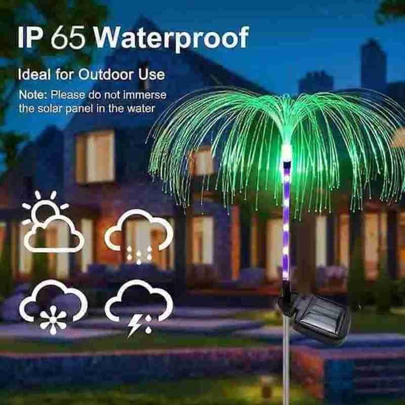 Lampe solaire imperméable à Double couche