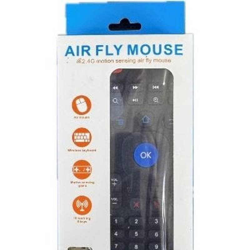 Air fly mouse Télécommande avec souris gyroscopique et clavier