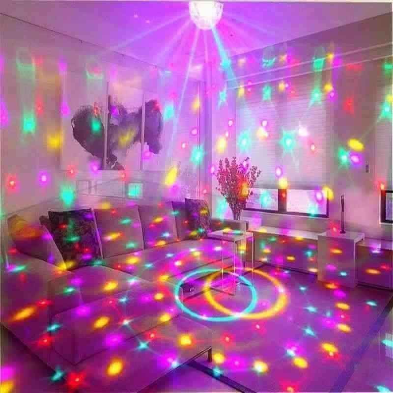 led full color rotating lamp