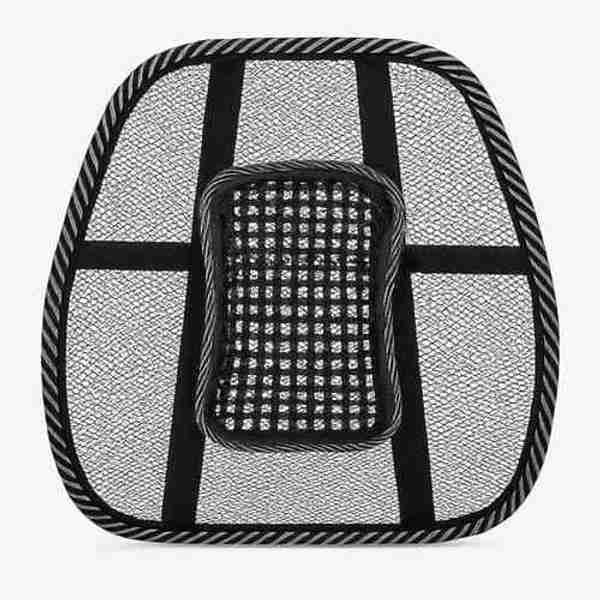 Support dorsal ergonomique en maille respirante pour chaise