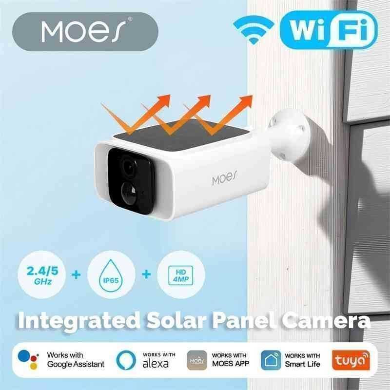 Caméra Intégrée à Panneau Solaire