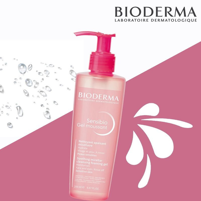 Gel Moussant Bioderma Tunisie