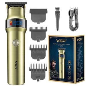 Tondeuse à cheveux Professionnelle LED Rechargeable, Barbier