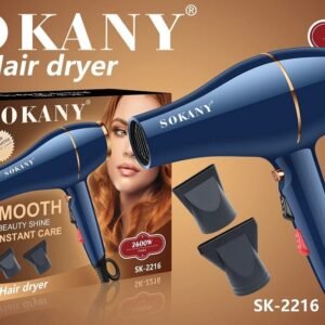Sèche Cheveux Professionnelle 2600 W Bleu
