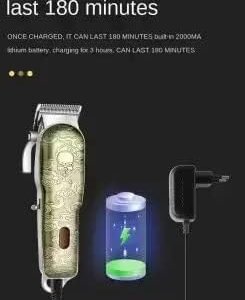 Daling Tondeuse cheveux professionnelle – Afficheur – Lithium ion batterie