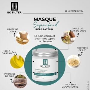 Masque Superfood Réparateur 500ml No Filter