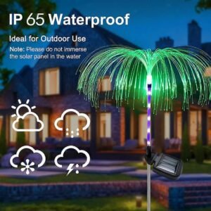 Lampe solaire imperméable à Double couche